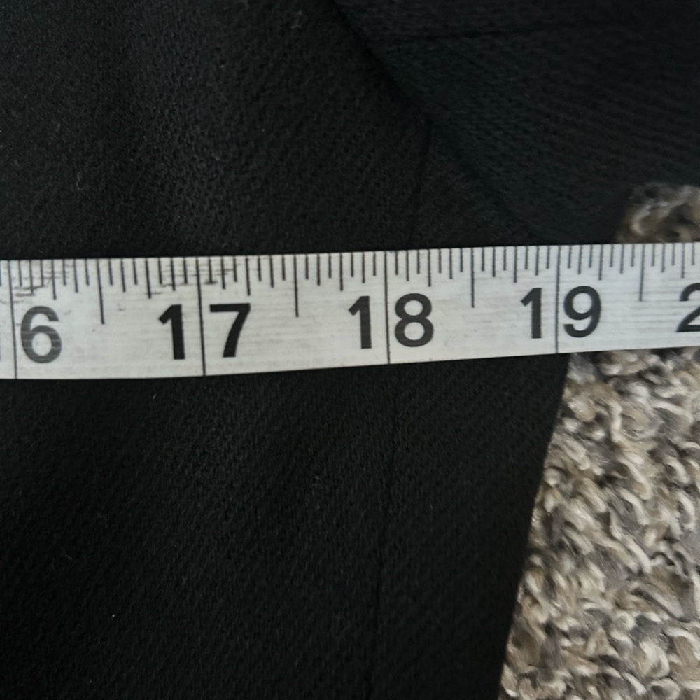 Vintage Stephanie Andrews 100% Wool Black Blazer Women’s size 8 - Picture 7 of 11